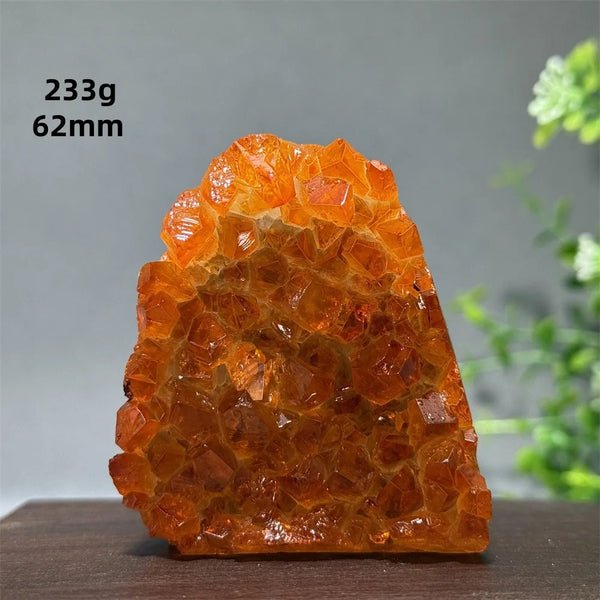 Orange Citrine Cave Cluster-ToShay.org