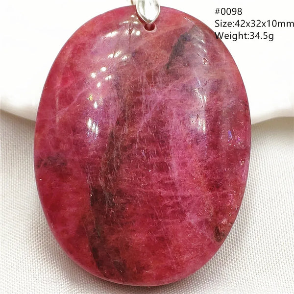 Red Rhodonite Pendant-ToShay.org