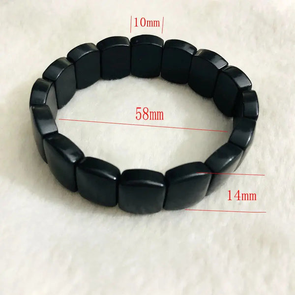 Black Shungite Bracelet-ToShay.org