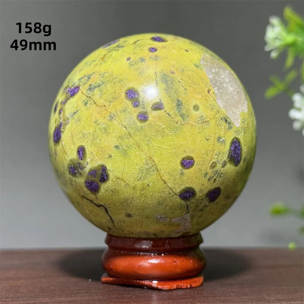 Green Atlantis Mineral Ball-ToShay.org