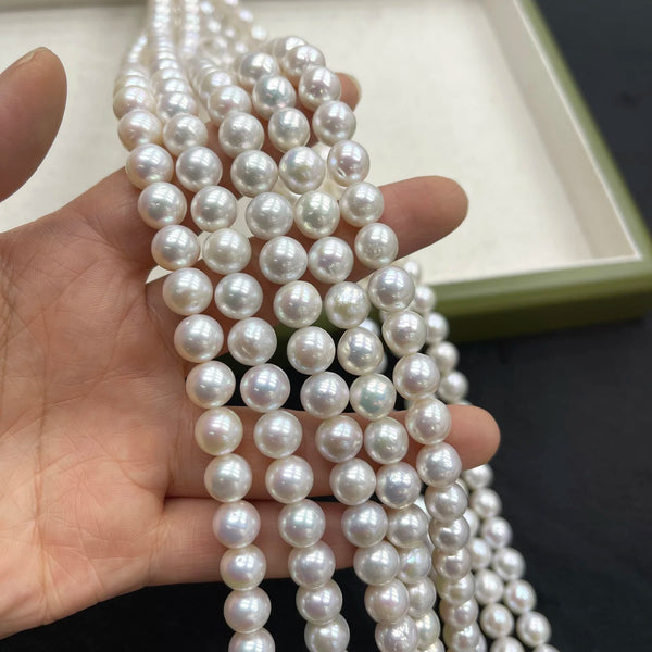 White Pearl Beads-ToShay.org