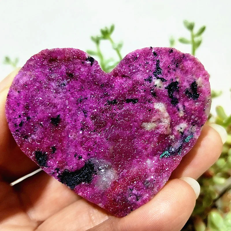 Pink Cobalt Calcite Heart-ToShay.org