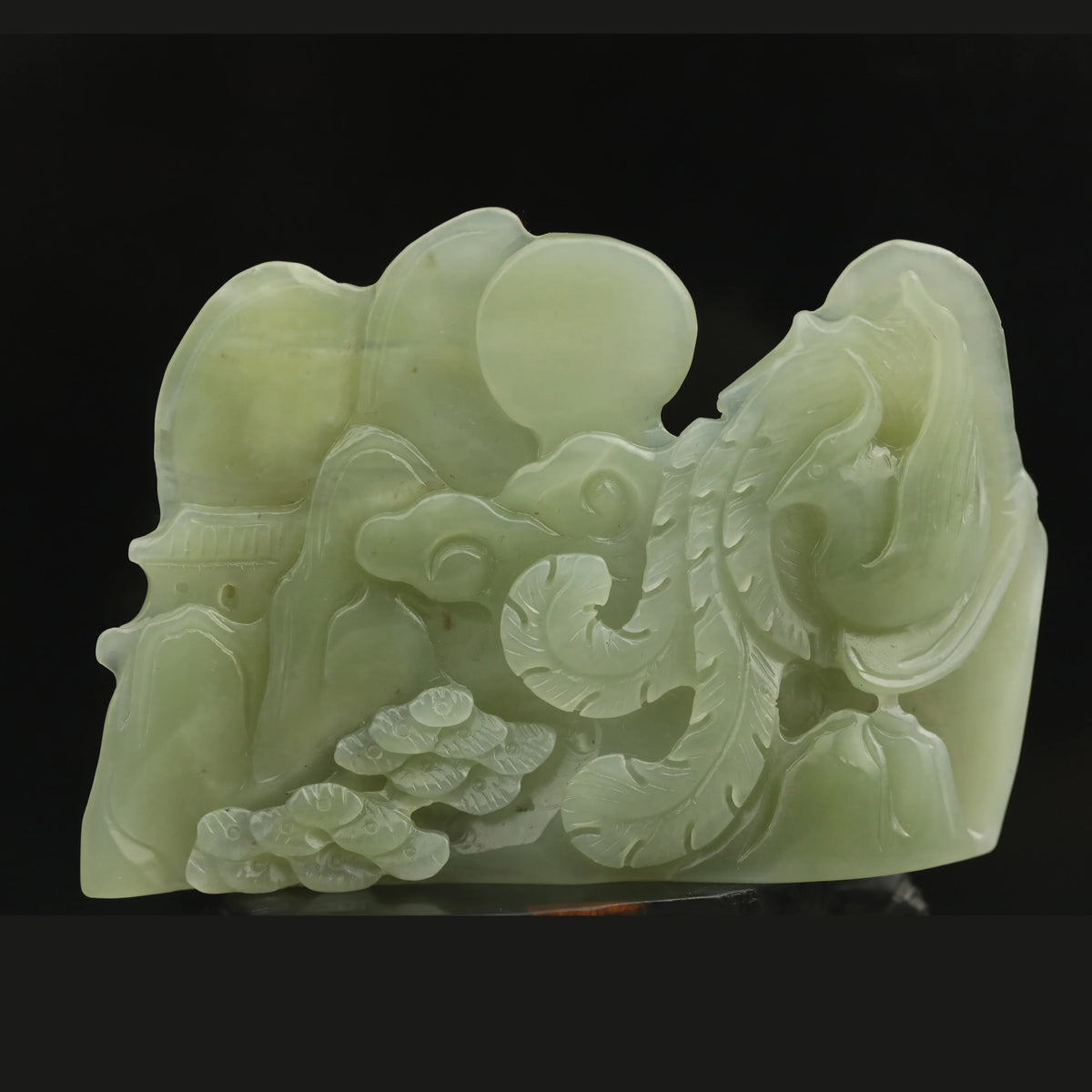 Green Jade Phoenix Landscape-ToShay.org