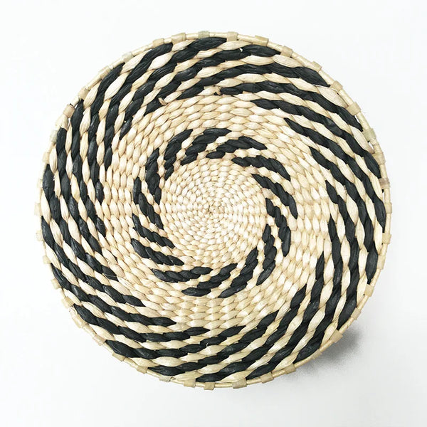 Rattan Grass Weaved Plate-ToShay.org