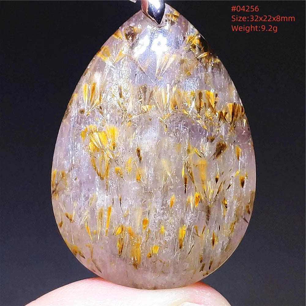 Purple Red Auralite Pendant-ToShay.org