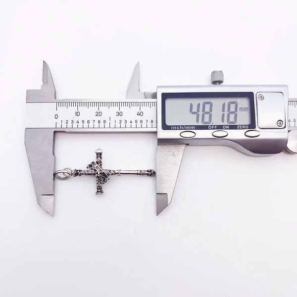 Silver Cross Pendant-ToShay.org