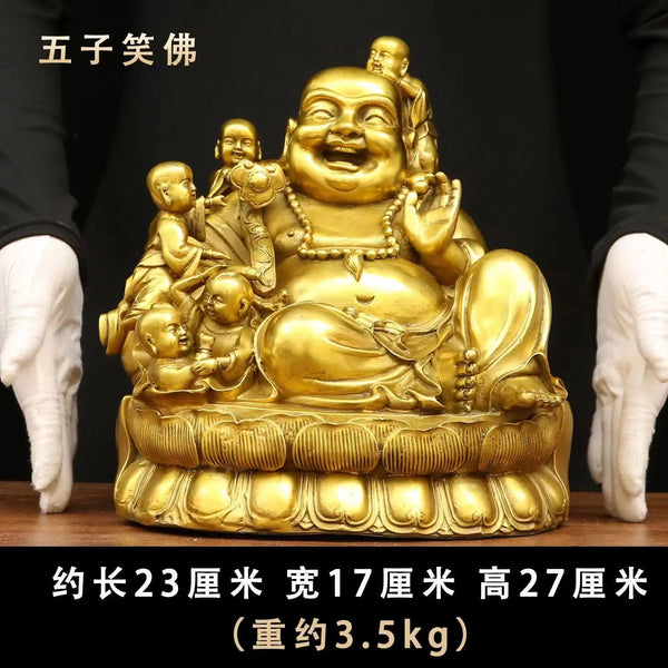 Maitreya Gold Coin Buddha-ToShay.org