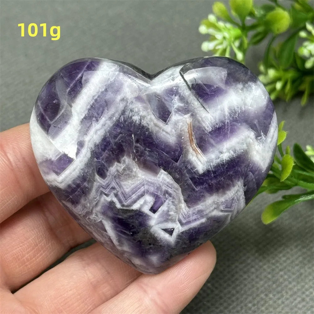 Purple Dream Amethyst Heart-ToShay.org