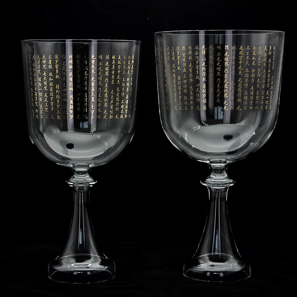 Clear Scripture Crystal Singing Chalice-ToShay.org