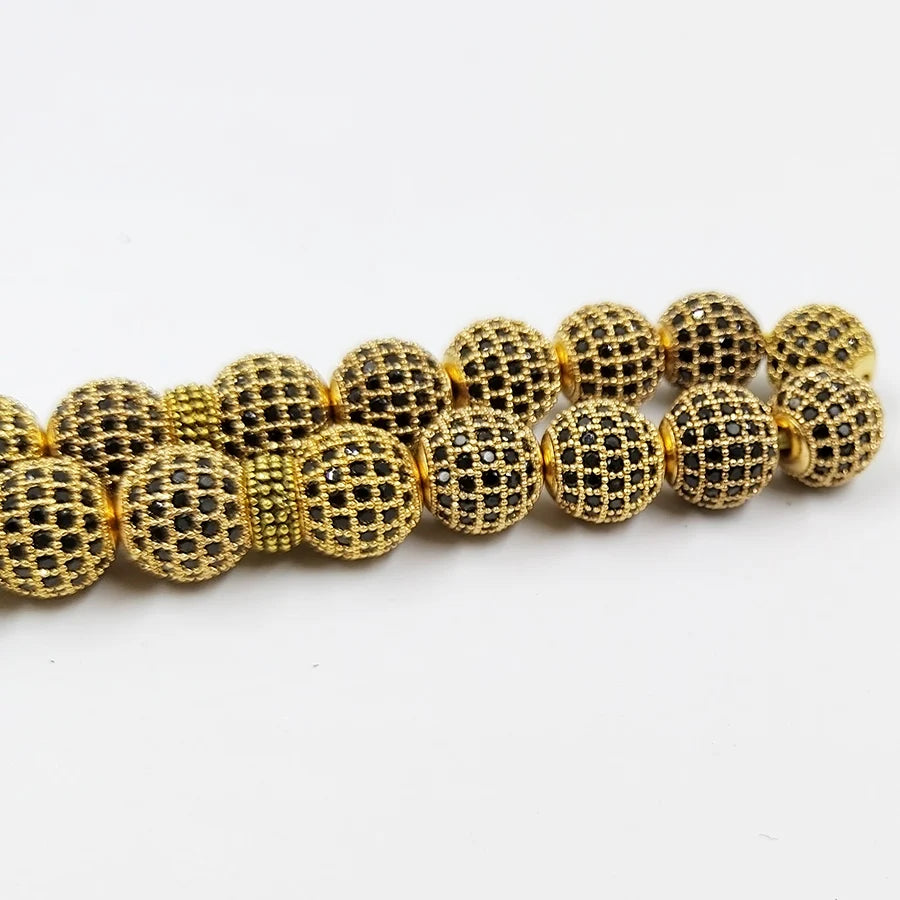 Copper Zircon Beads Tasbih-ToShay.org