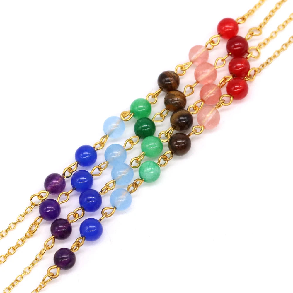 Chakra Bead Pendulum Chain-ToShay.org