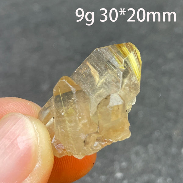 Gold Rutilated Quartz Crystal-ToShay.org