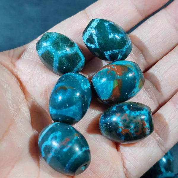 Tibetan Agate Dzi Beads-ToShay.org