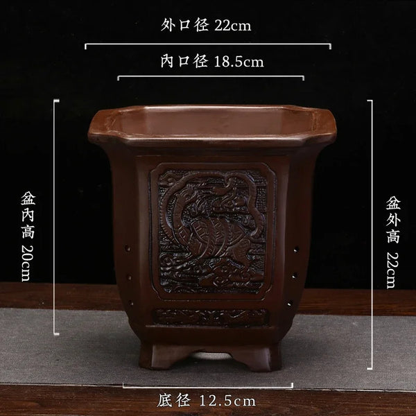 Clay Flowerpot-ToShay.org