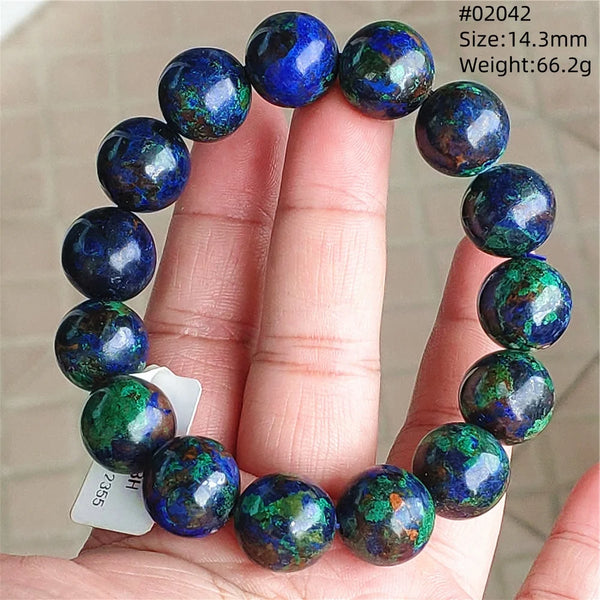 Blue Malachite Azurite Bracelet-ToShay.org