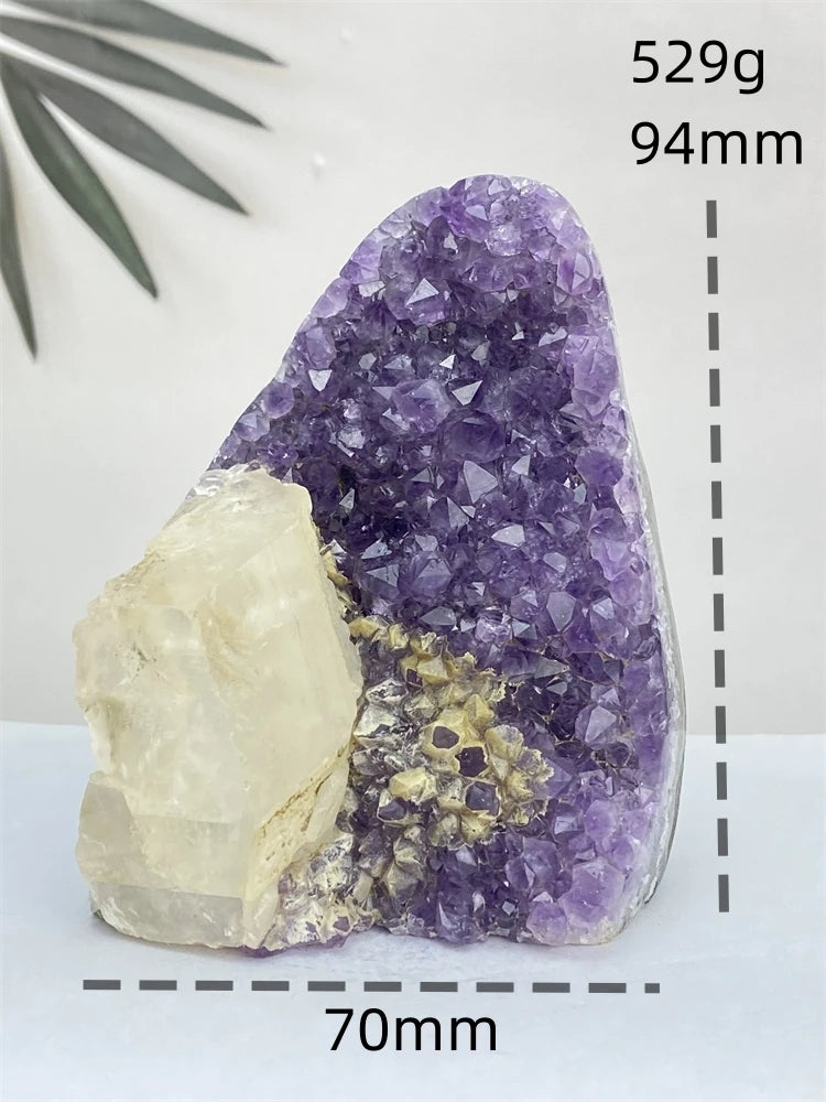 Purple Amethyst Crystal Geode-ToShay.org