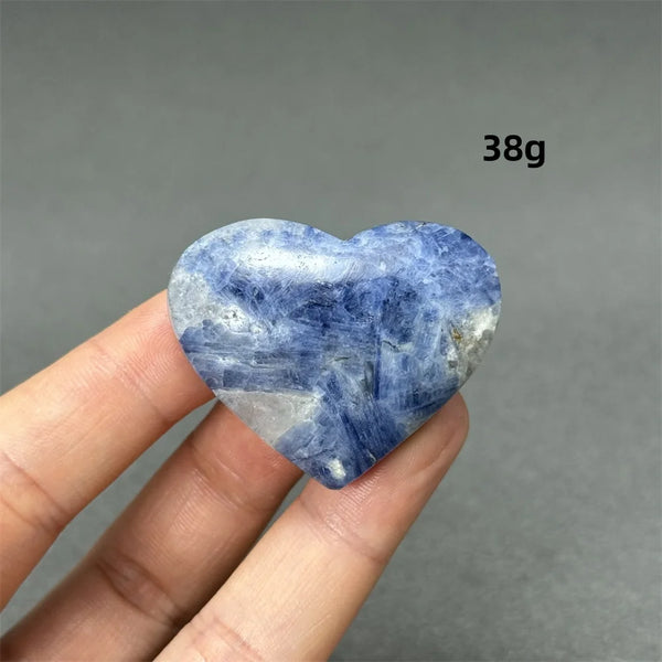 Blue Kyanite Heart-ToShay.org
