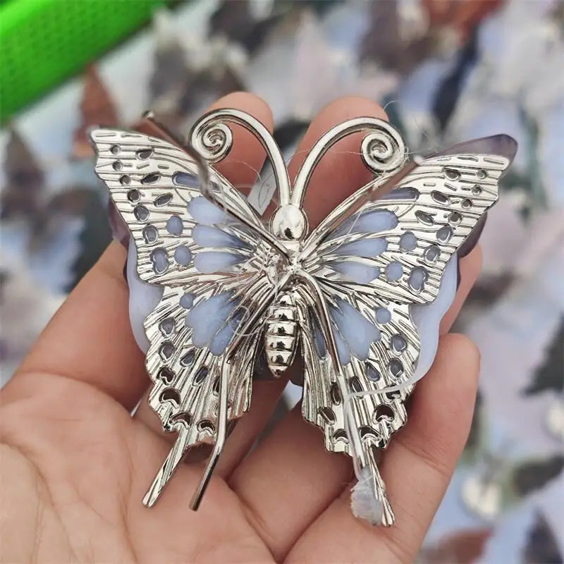 Purple Dream Amethyst Butterfly-ToShay.org