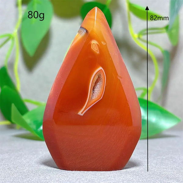Orange Carnelian Crystal Torch-ToShay.org