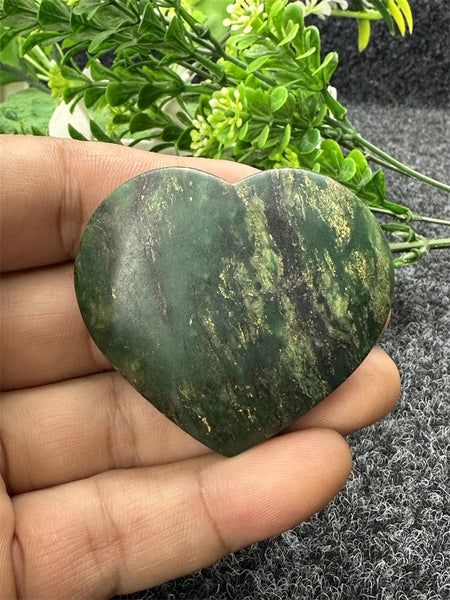 Green Emerald Stone Heart-ToShay.org