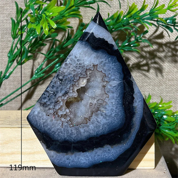 Black Agate Torch-ToShay.org
