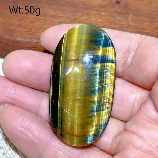 Blue Yellow Tiger Eye Stone-ToShay.org