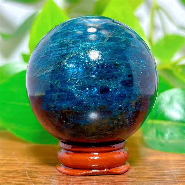 Blue Apatite Ball-ToShay.org