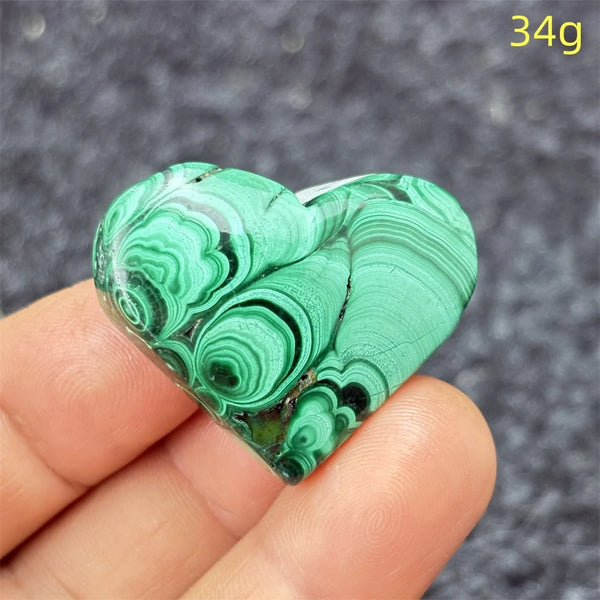 Green Malachite Heart-ToShay.org