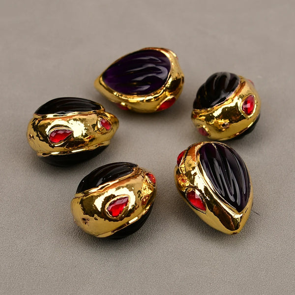 Purple Jade Beads-ToShay.org