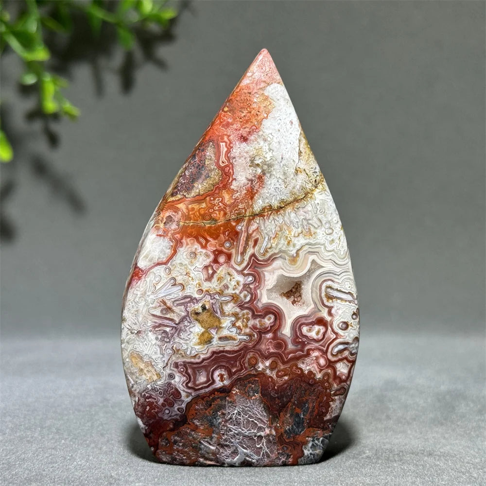 Red Agate Torch-ToShay.org