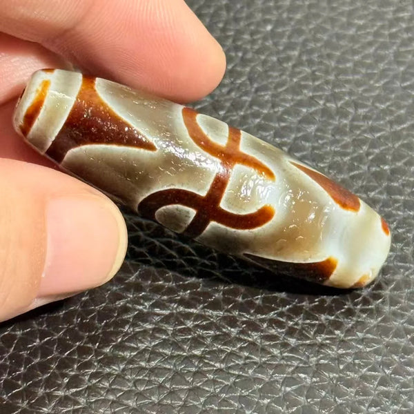 Tibetan Agate Eyes Dzi-ToShay.org