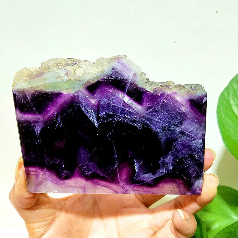 Rainbow Fluorite Slice-ToShay.org
