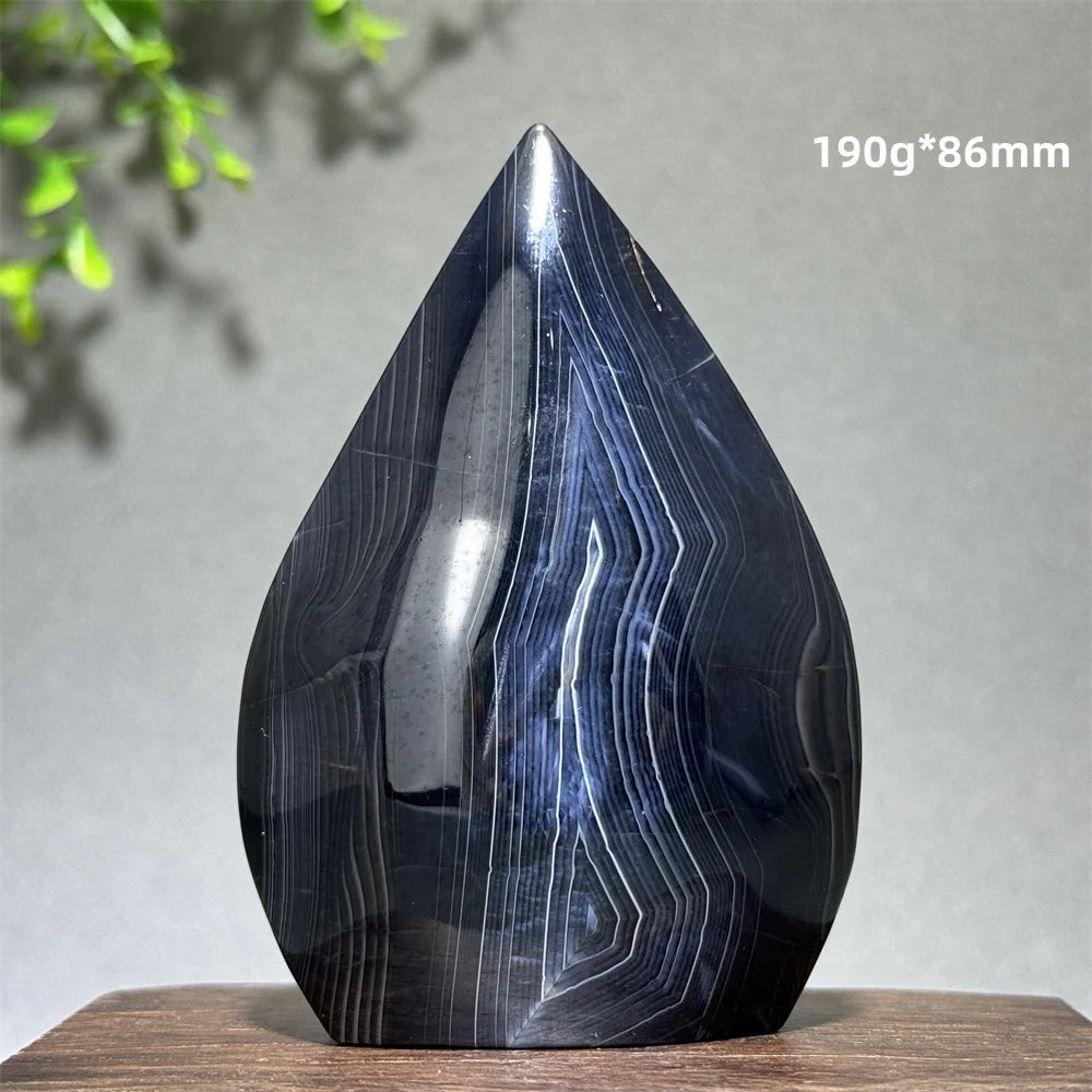 Black Agate Torch-ToShay.org