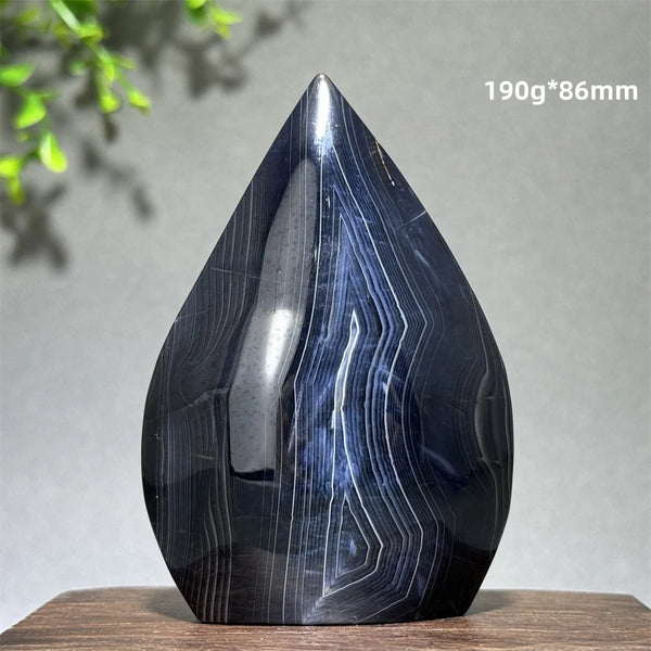 Black Agate Torch-ToShay.org