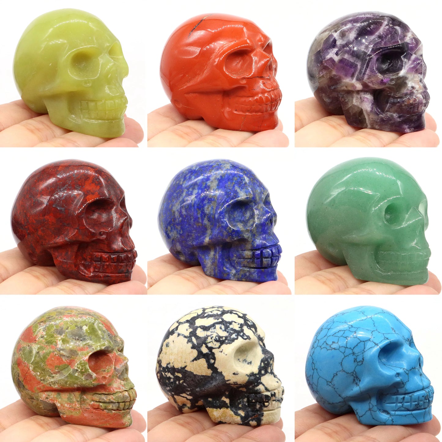 Mixed Crystal Skull-ToShay.org