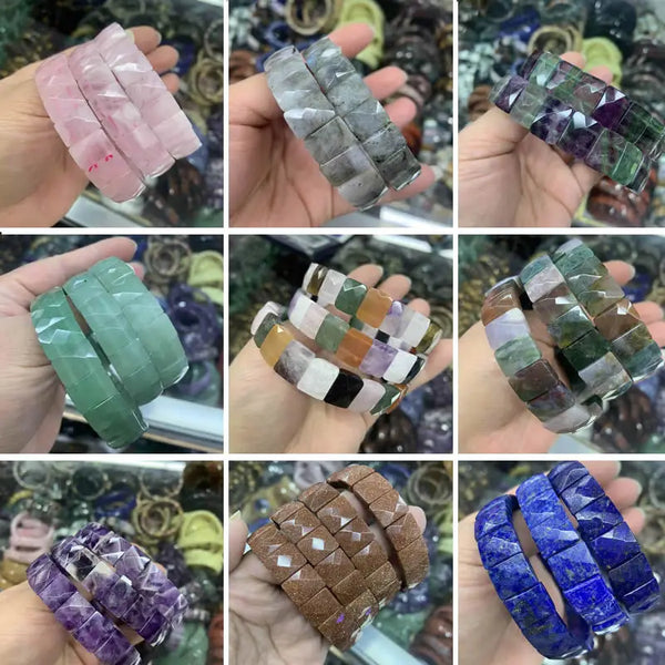 Mixed Crystal Bracelets-ToShay.org