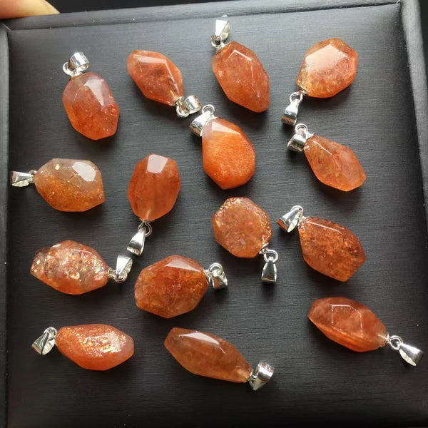 Gold Sunstone Pendant-ToShay.org