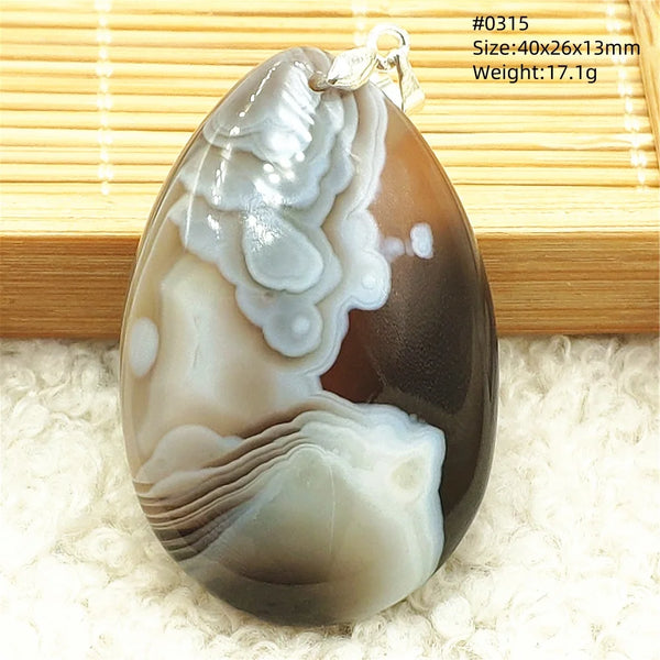 Black Red Agate Pendant-ToShay.org