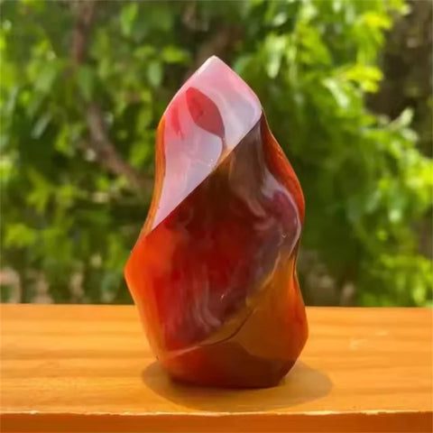 Red Agate Carnelian Flame-ToShay.org