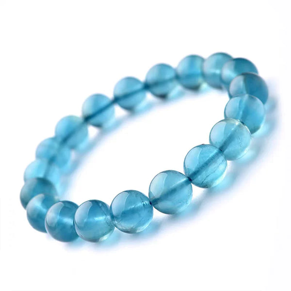 Blue Fluorite Quartz Bracelet-ToShay.org