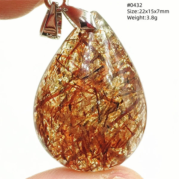 Black Rutilated Copper Quartz-ToShay.org