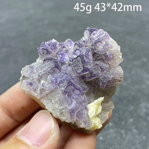 Purple Fluorite Crystal-ToShay.org