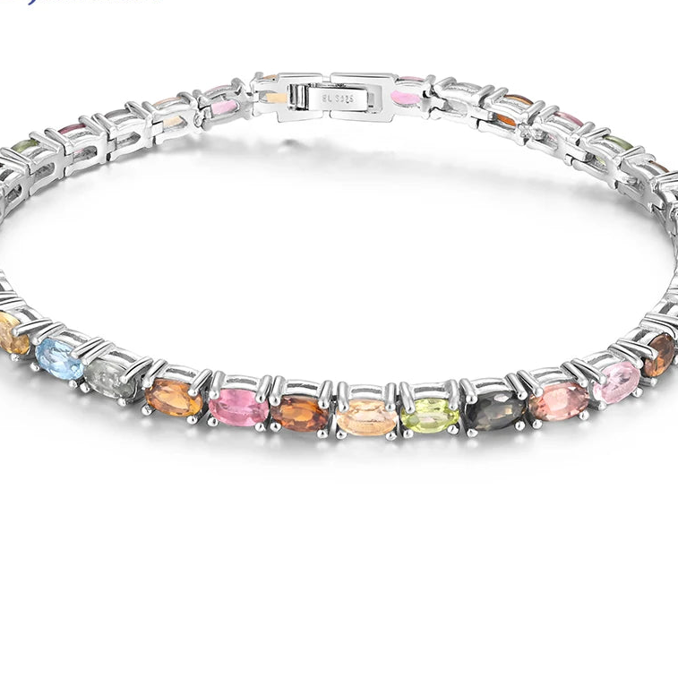 Mixed Tourmaline Bracelet-ToShay.org