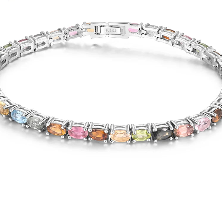 Mixed Tourmaline Bracelet-ToShay.org