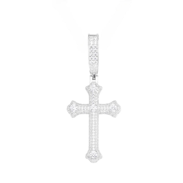 Gold Diamond Cross Pendants-ToShay.org