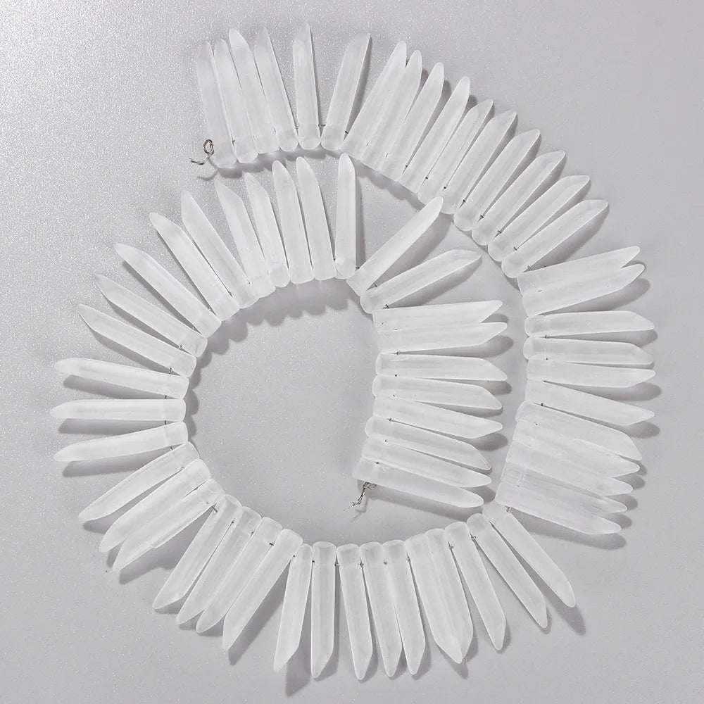 White Crystal Chip Beads-ToShay.org