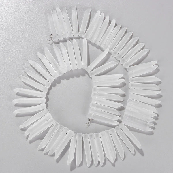 White Crystal Chip Beads-ToShay.org