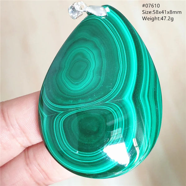 Green Malachite Pendant-ToShay.org