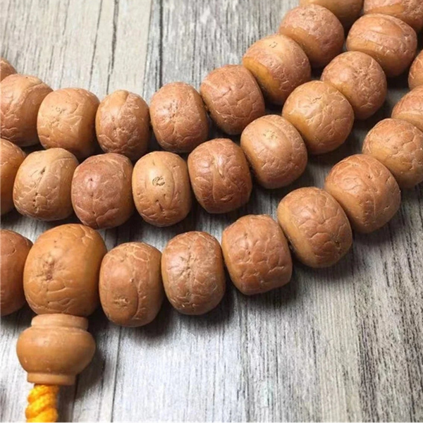 Yellow Phoenix Eye Bodhi Mala-ToShay.org