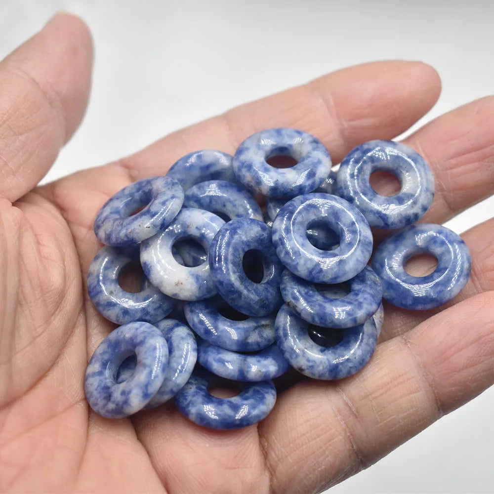 Mixed Crystal Donut Beads-ToShay.org